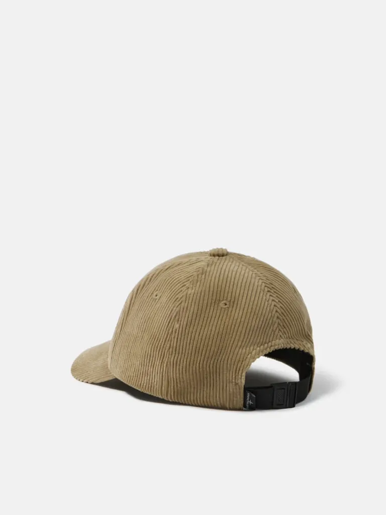 6-Panel Cap with Adjustable Strap - Biscuit