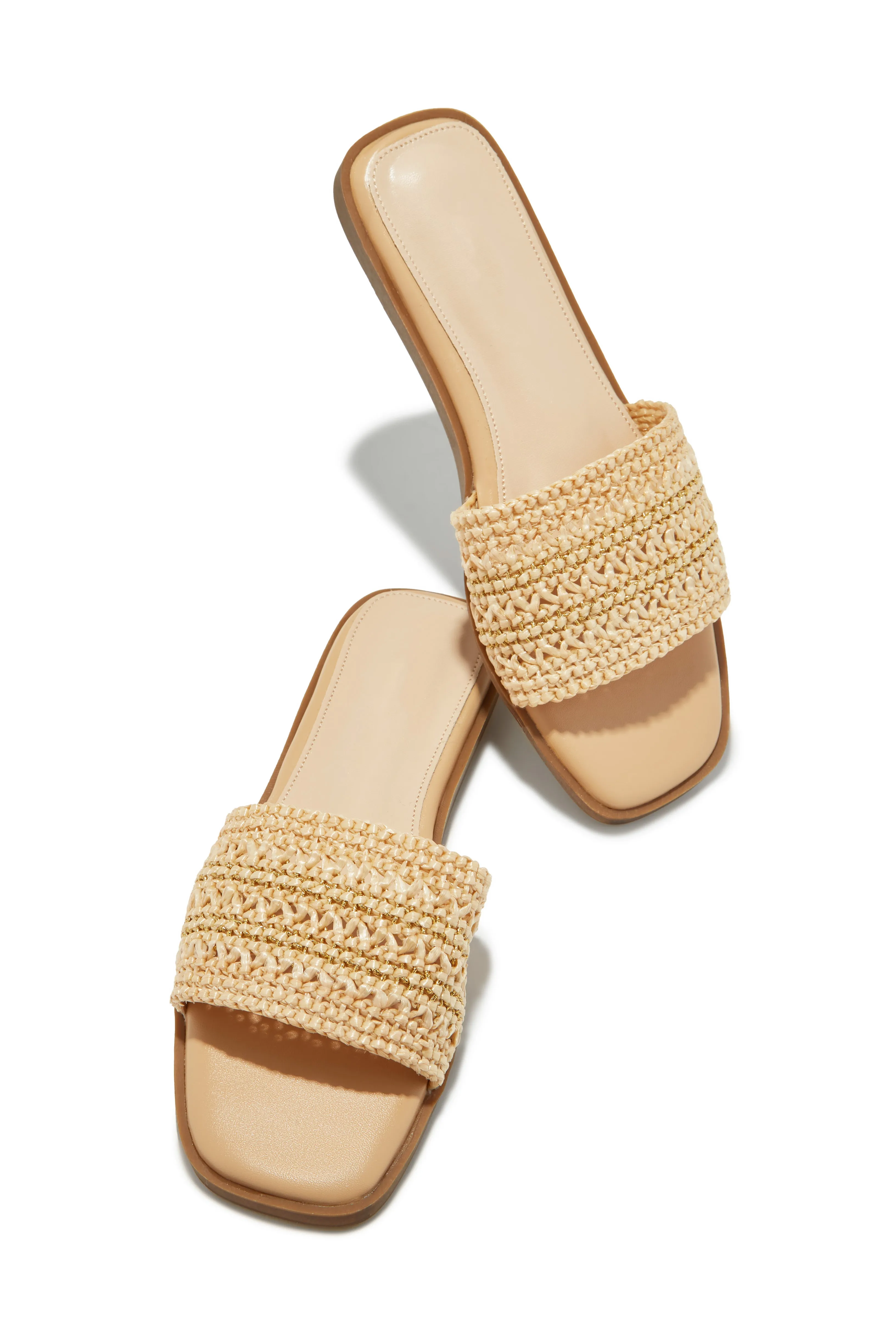 Acapulco Sun Slip On Sandals - Nude