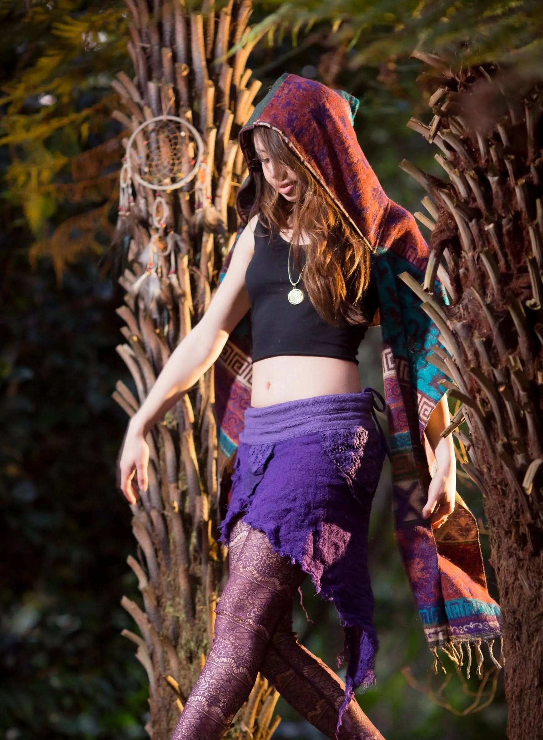 Artist Hoodie Scarf - Multicolour