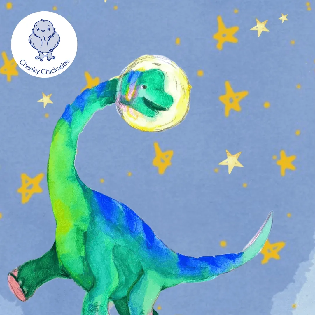 Astro Dinosaur Long Leg Overalls