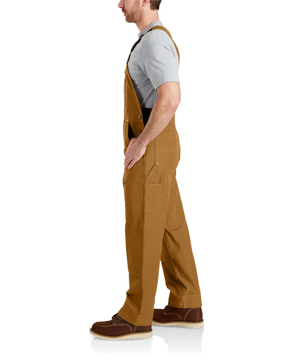 Carhartt R01 Duck Bib Overalls - Carhartt Brown