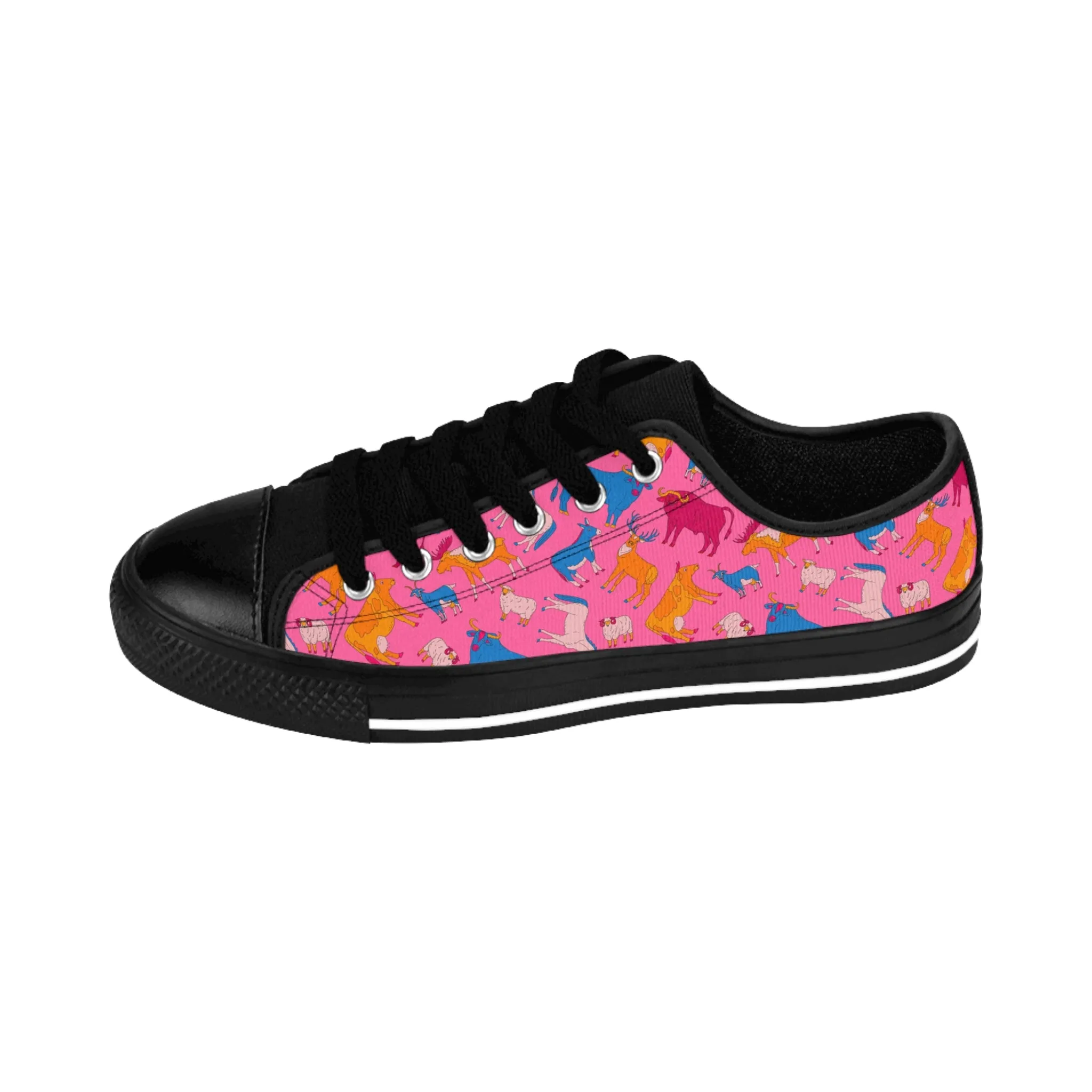 Colorful Animals Women's Sneakers