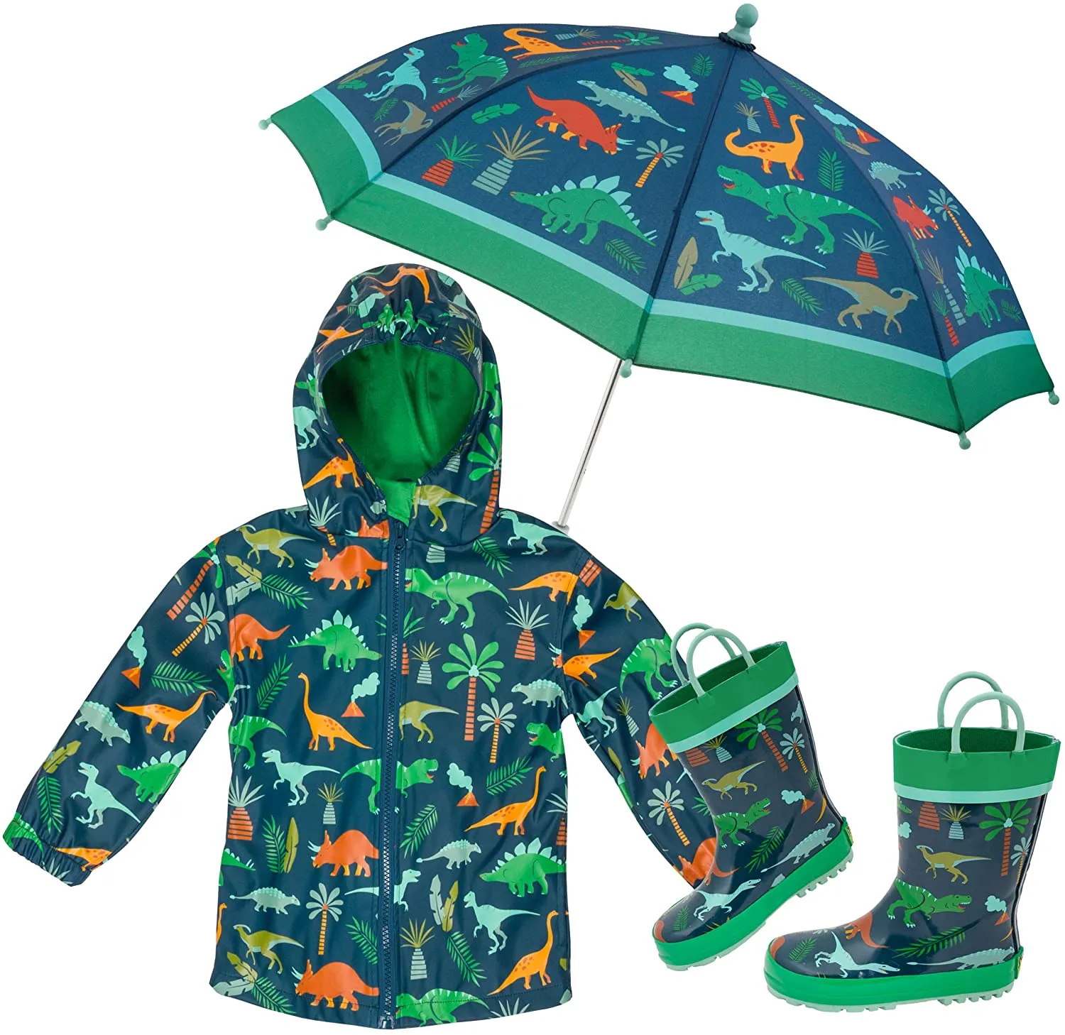 DINO RAIN BOOTS