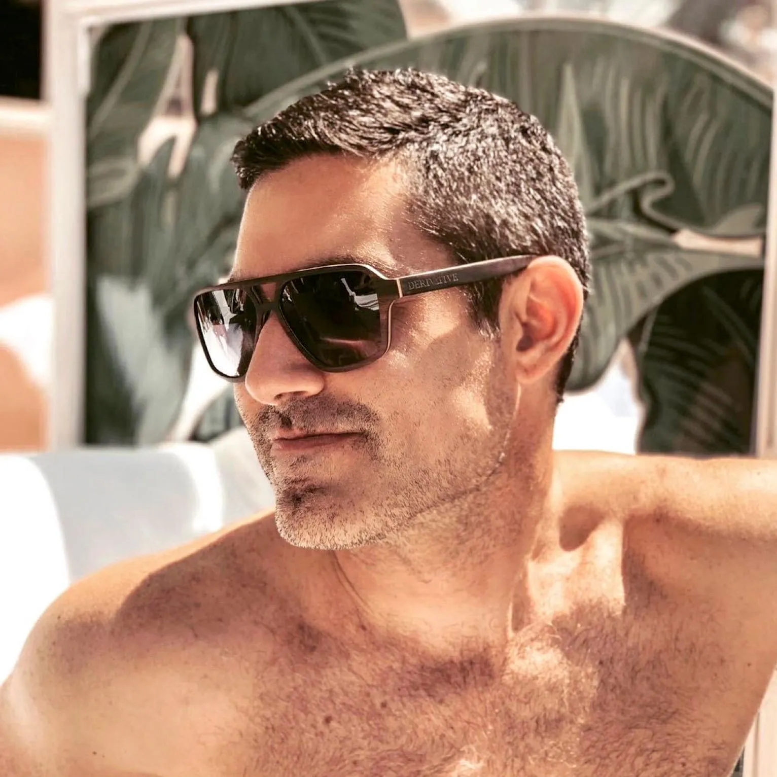 Faviators - Vintage Polarized Wood Aviator Sunglasses