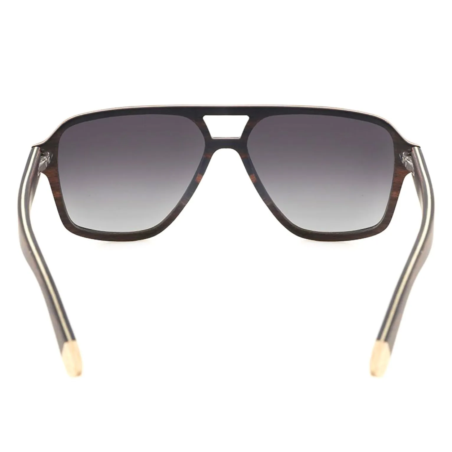 Faviators - Vintage Polarized Wood Aviator Sunglasses