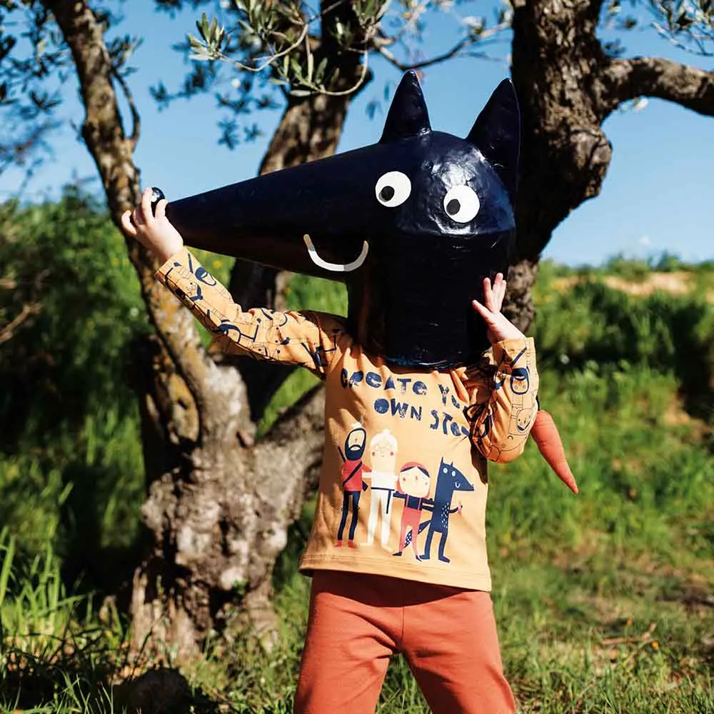 Jersey T-Shirt Panel - Chaperon Rouge