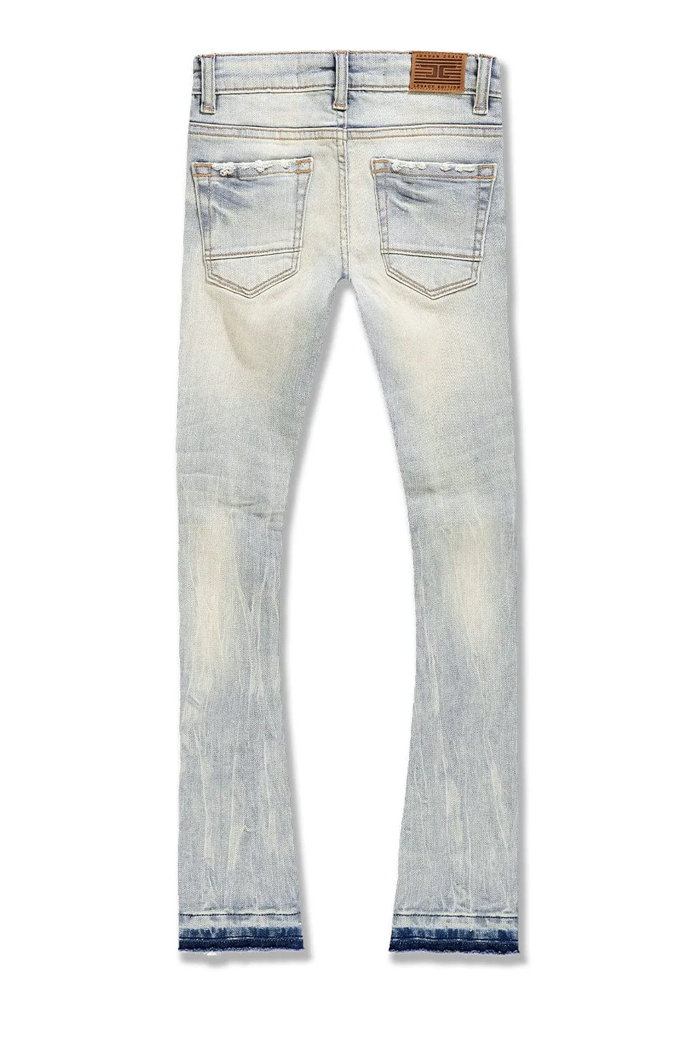 Kids Attitude Stacked Denim (Iced Lager)