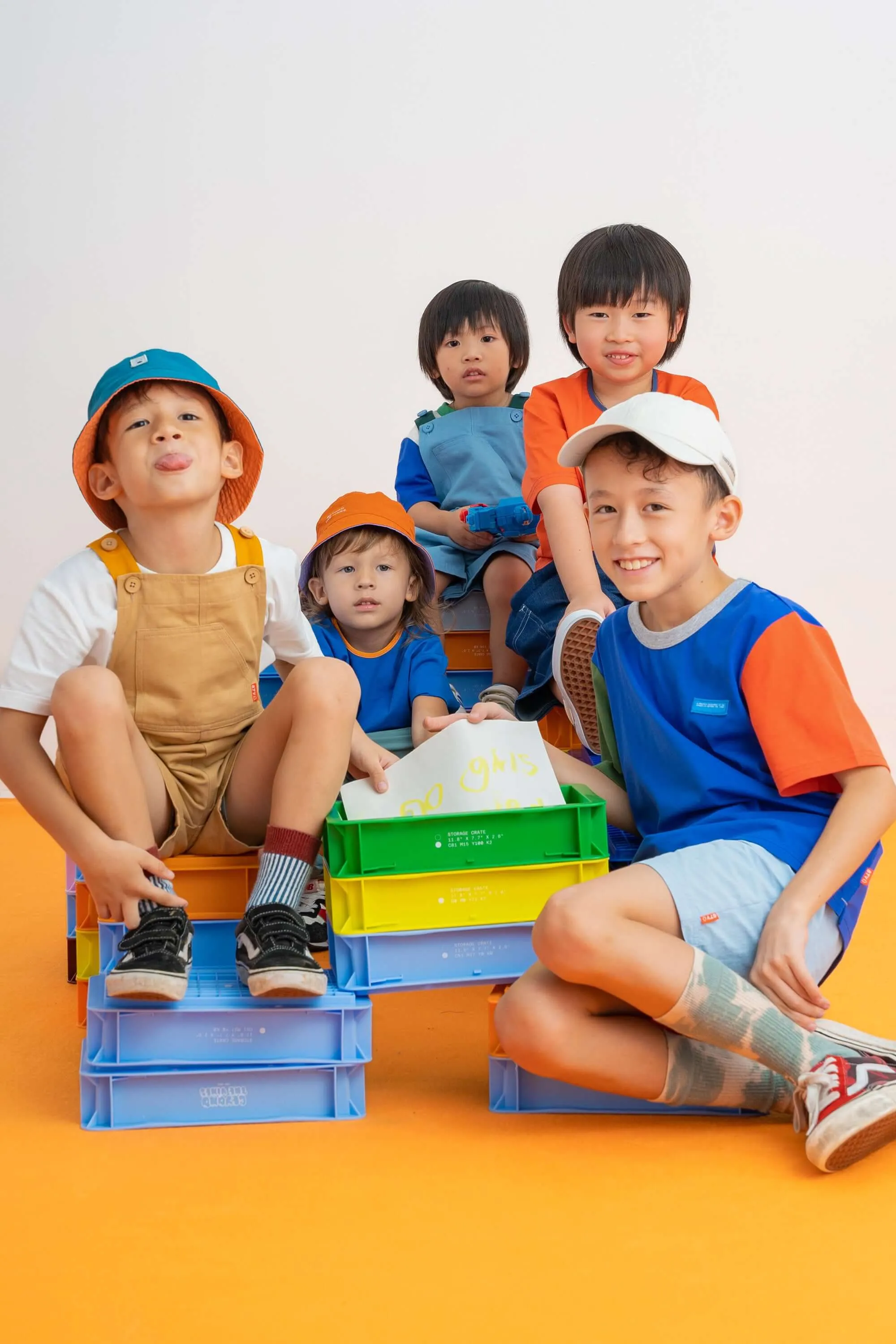 Kids Contrast Short Jumper
