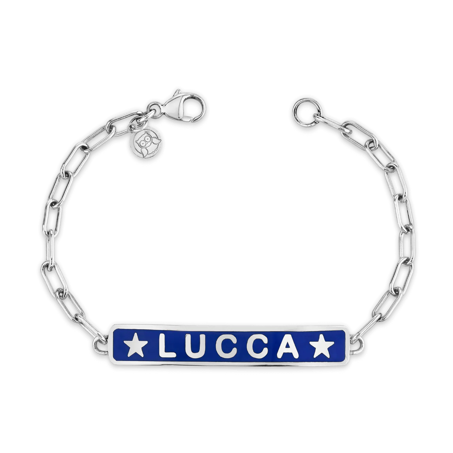 Kids Enamel Star ID Bracelet