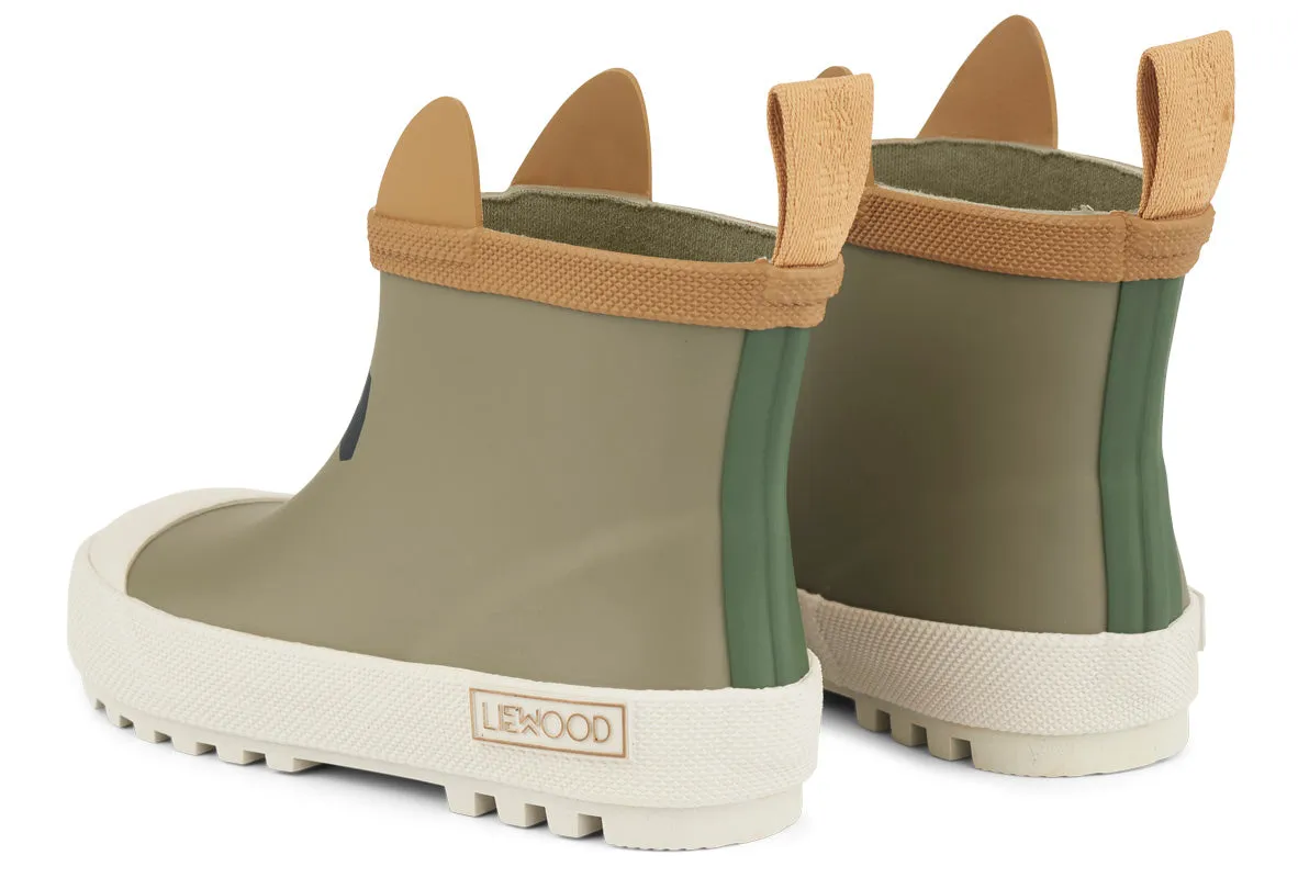 Liewood Tekla Rain Boat | Panda /Khaki Multi Mix