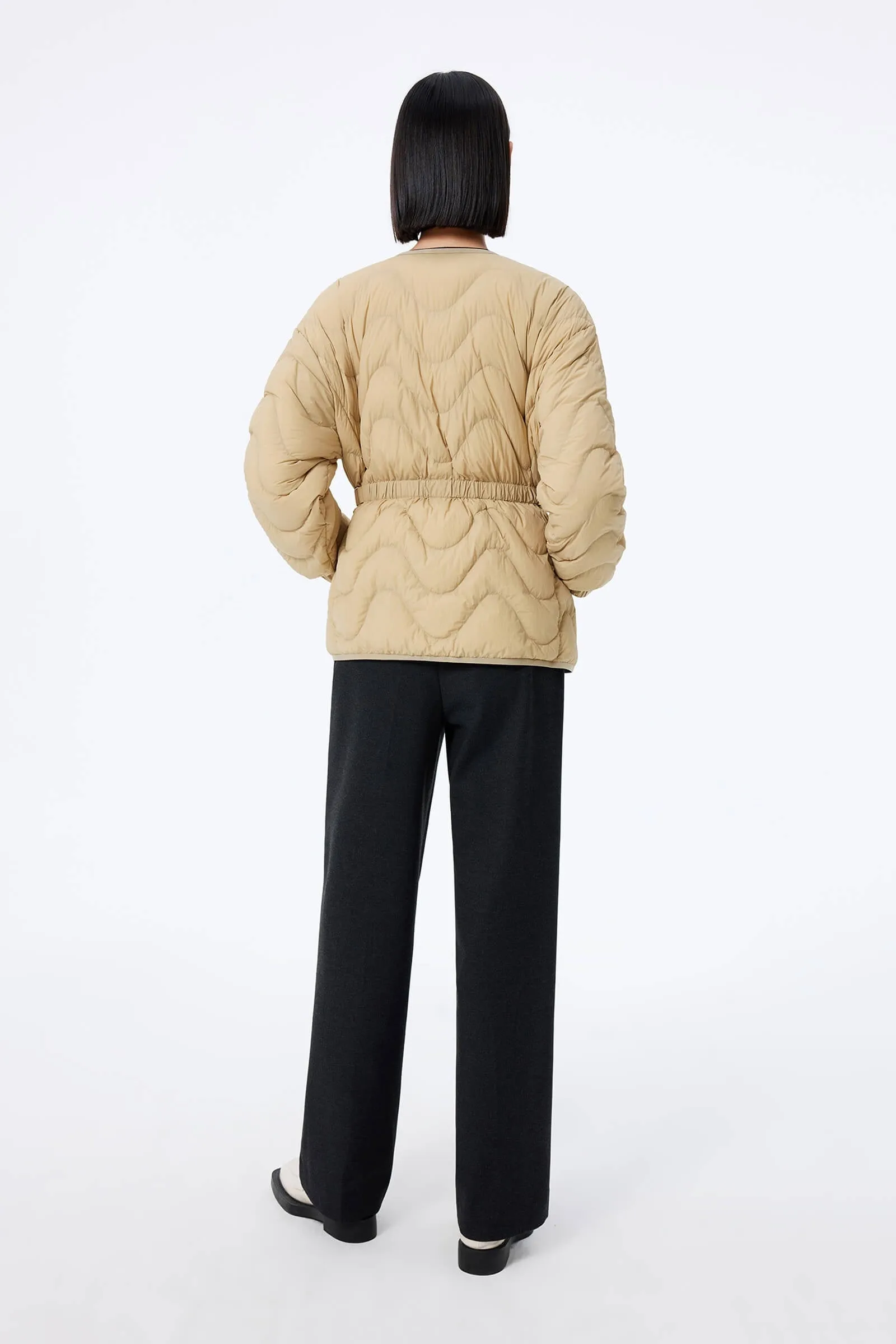 LILY Baseball Jacket Down Coat