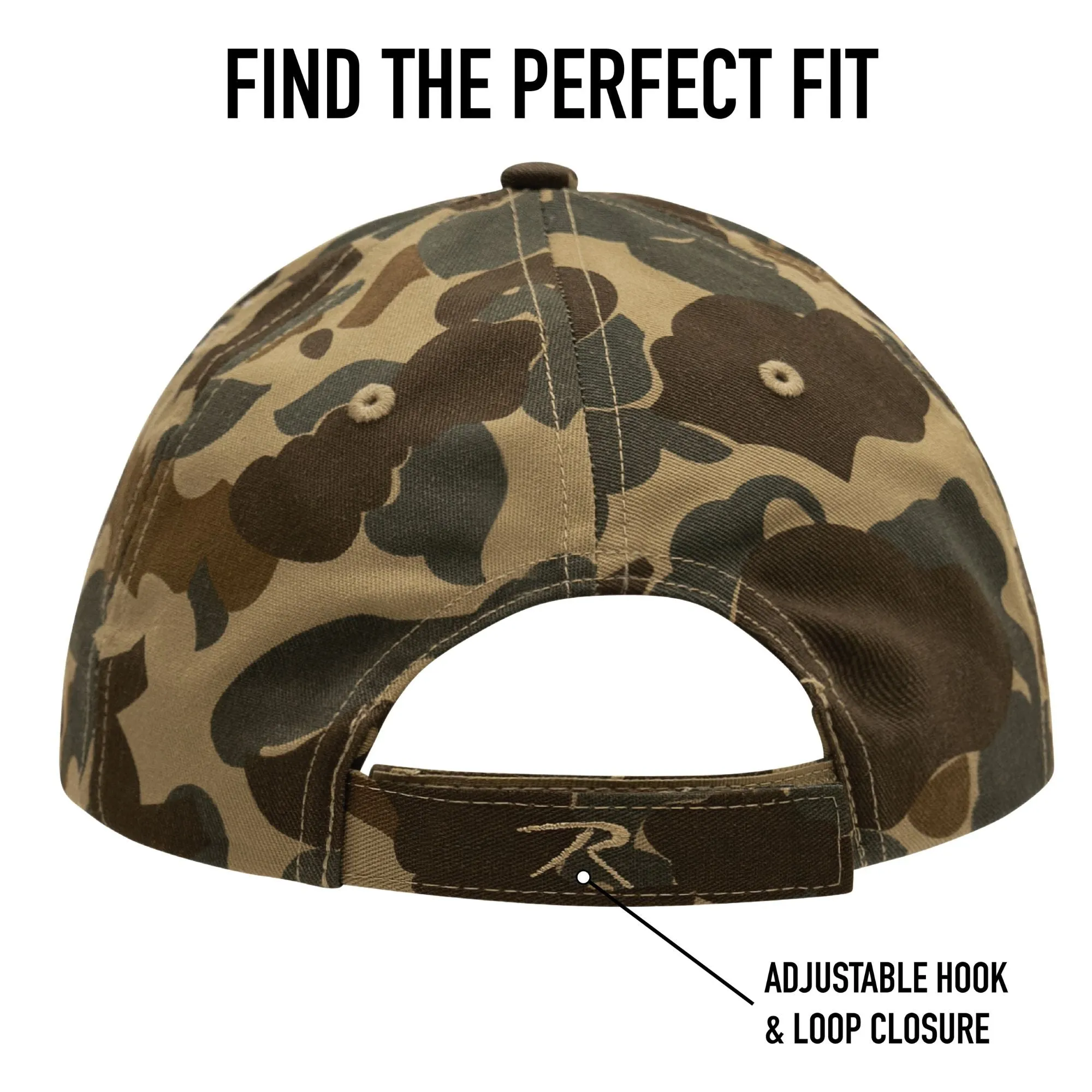 Pink Camouflage - Military Low Profile Adjustabe Baseball Cap