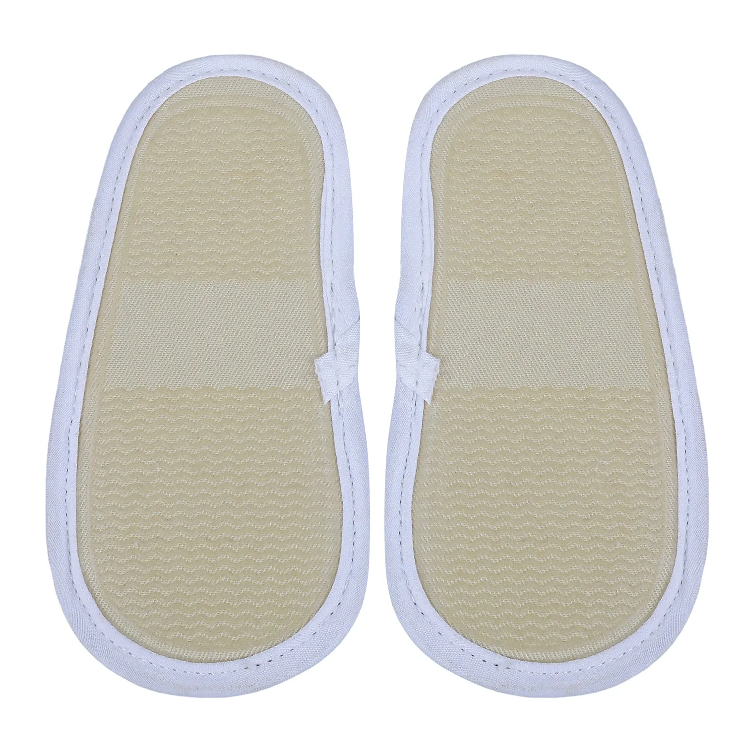 Ruffle Star Premium Girls Anti-Slip Sandal Booties - White
