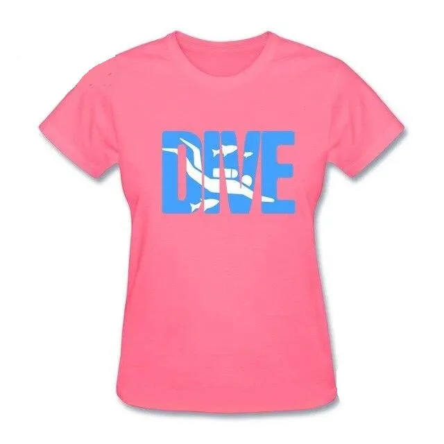 Scuba diving T-Shirt for Women | DIVE - Slim Fit