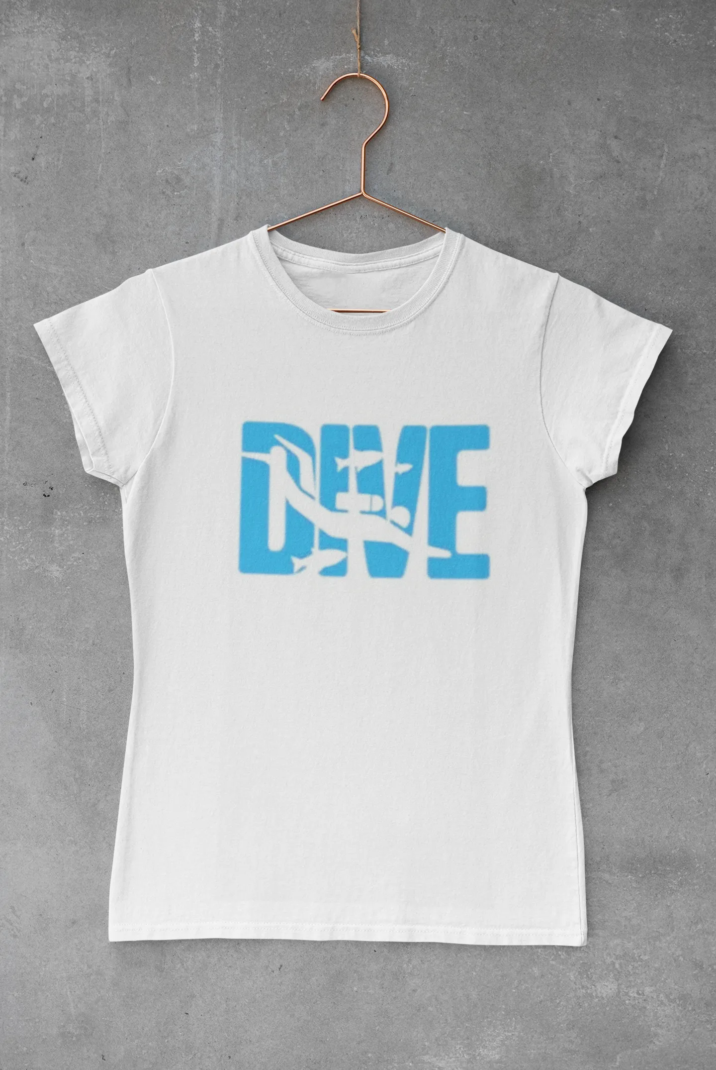 Scuba diving T-Shirt for Women | DIVE - Slim Fit