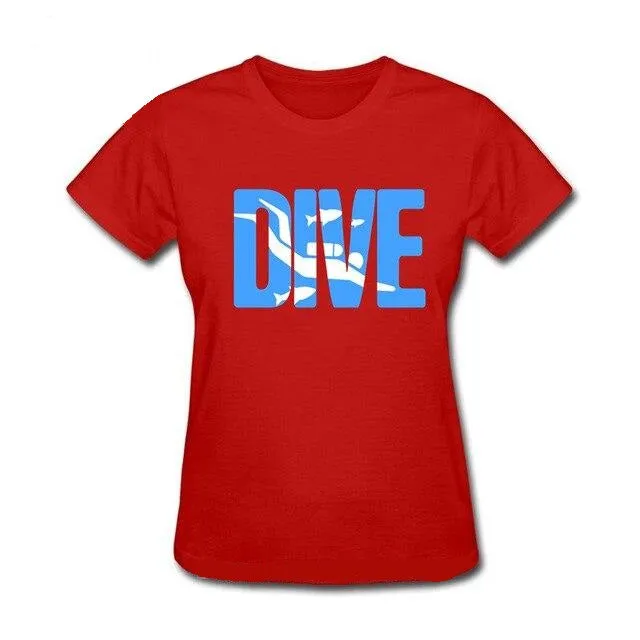 Scuba diving T-Shirt for Women | DIVE - Slim Fit
