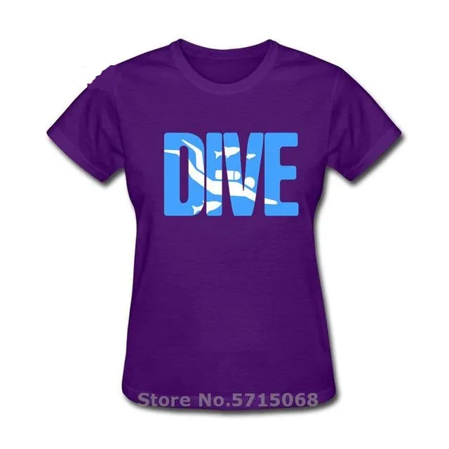 Scuba diving T-Shirt for Women | DIVE - Slim Fit