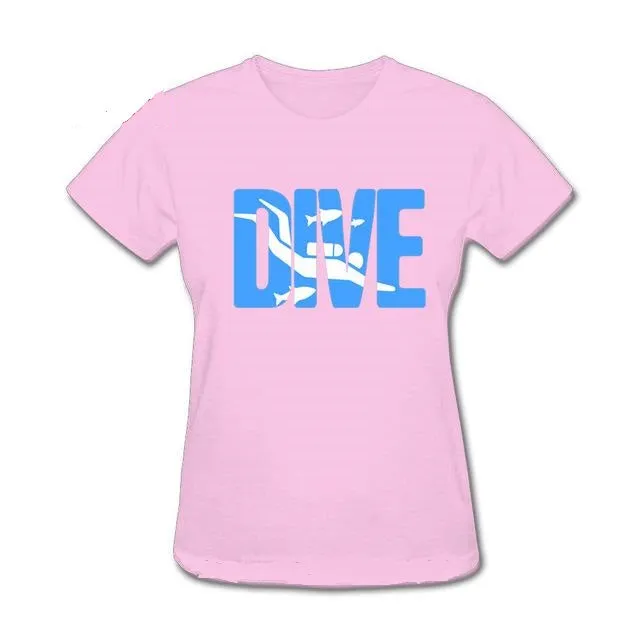 Scuba diving T-Shirt for Women | DIVE - Slim Fit