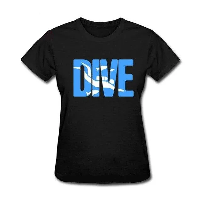 Scuba diving T-Shirt for Women | DIVE - Slim Fit